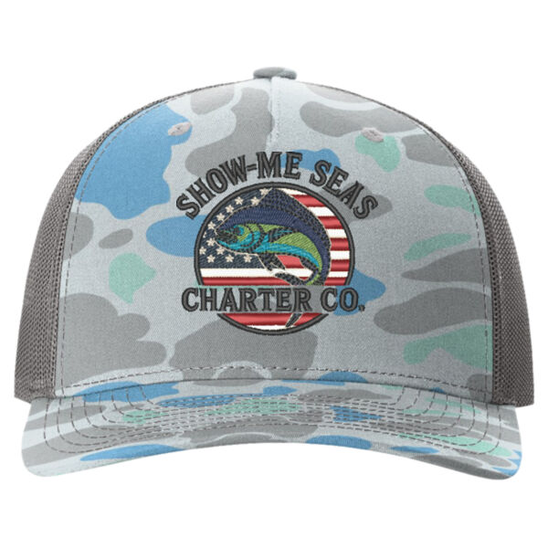 Five-Panel Printed Trucker Cap Thumbnail